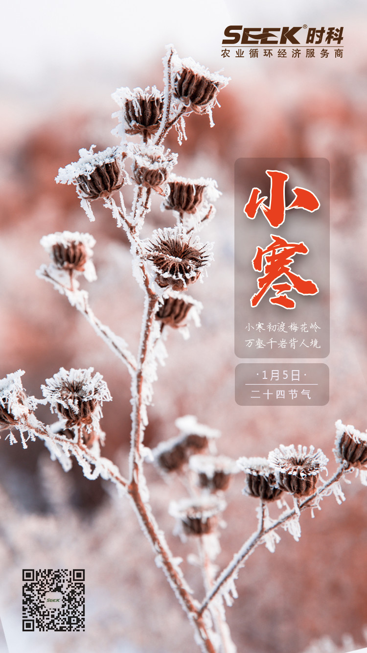 小寒时节上海时科送祝福！
